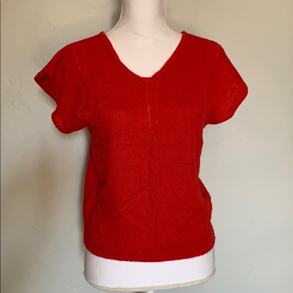 Vintage 80s light sweater shirt